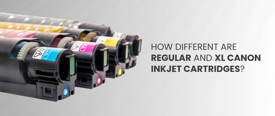 How Do A Regular and An XL Canon Inkjet Cartridge Differ From Each Other?
